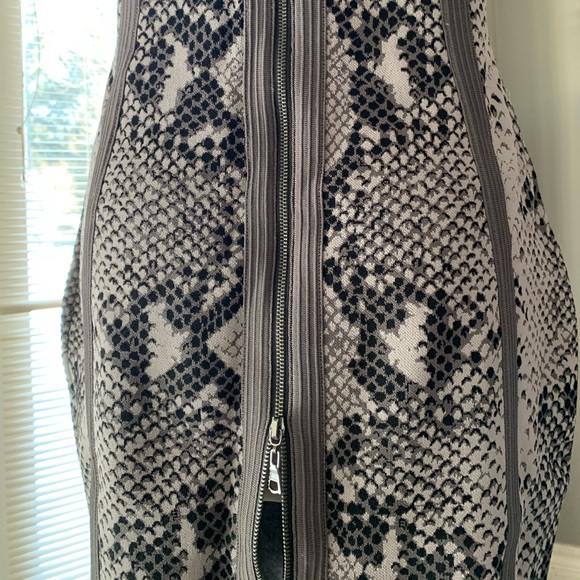Debbie Shuchat snakeskin print dress sz L - Picture 5 of 6